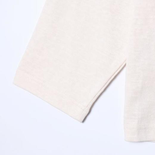 J678SDSA男士秋冬新款痞帅男装韩版纯色解构褶皱圆领长袖T恤百搭舒适 商品图3