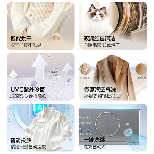 海尔（Haier）洗衣机 XQG100-HLEU58A2U1 商品图4