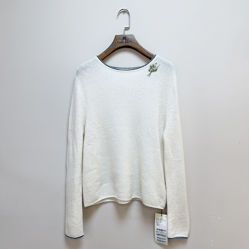 Famecoco范可儿针织衫套头毛衫FAB8DB019