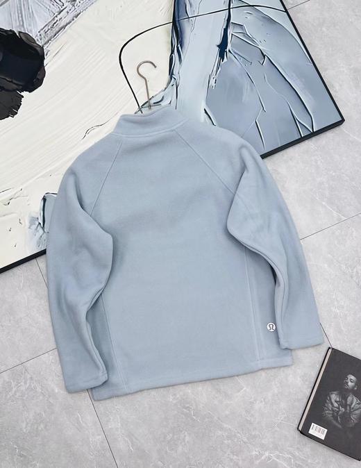 F012446双面摇粒绒厚实绵密软糯短拉链外套 商品图6