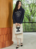 通勤百搭连帽卫衣 2026 春装新品 藏青色 POETRY 印花宽松显瘦上衣 商品缩略图1