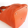 【95新】Hermes爱马仕橘色银扣Picotin 26菜篮子手提包女士 220126NJS23 商品缩略图5