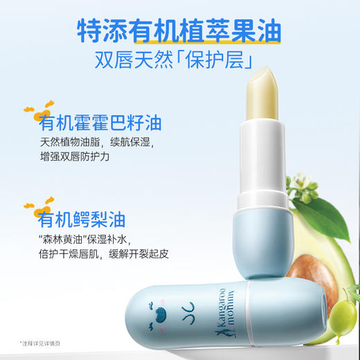 【买1送1】婴童润唇膏 有机果油  滋润双唇改善干裂 婴儿倍护润唇膏3.5g 商品图1