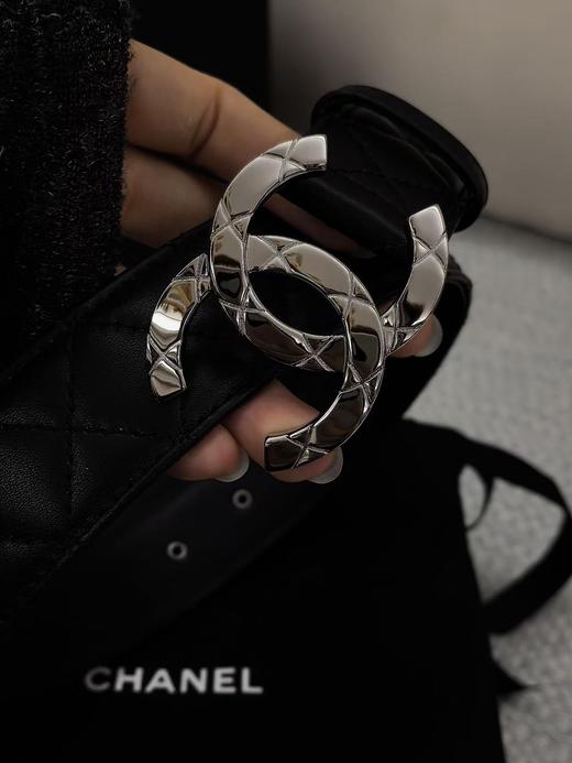 香奈儿 25P春夏纯色Logo - 皮带 男女同款情侣款 黑色 （GD） 商品图6