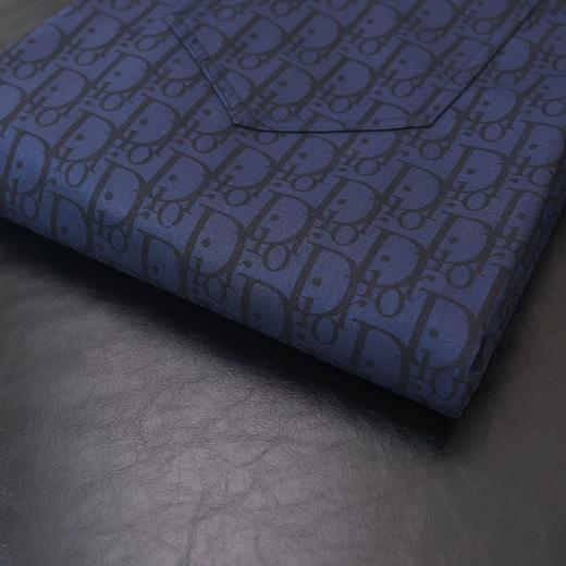 F012407秋冬新款限定精典老花暗纹提花满印高街宽松直筒加绒休闲裤长裤子 商品图9