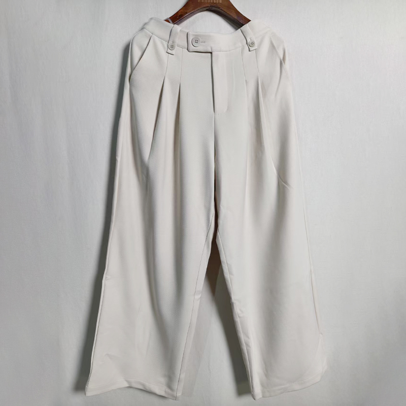 Famecoco范可儿宽松休闲长裤FAC8GA030 商品图0