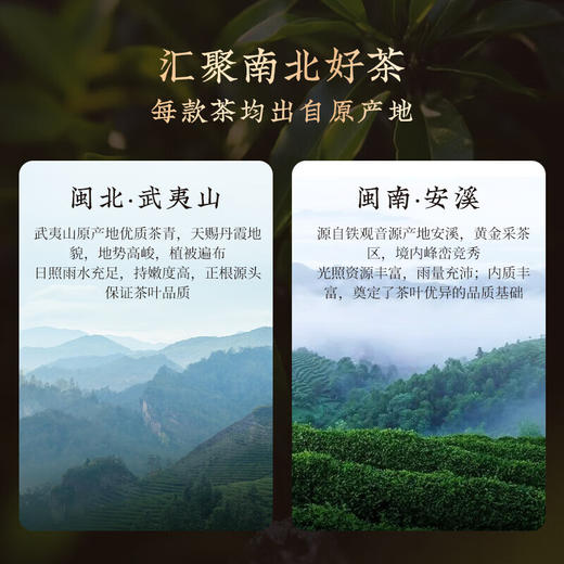 华祥苑茶叶礼盒 红茶特级组合金骏眉铁观音 福至264g年货送礼新年礼物 商品图4