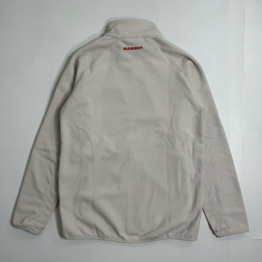 原单正品 Mammut猛犸象经典红标Polartec抓绒衣，山野无畏，暖护随行。米白/藏青/黑色 S-XXL 商品图11