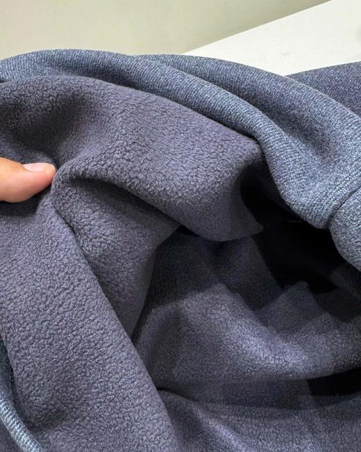 F012499情侣秋冬丝光棉加厚骆绒无痕压胶工艺POLO衫 商品图8