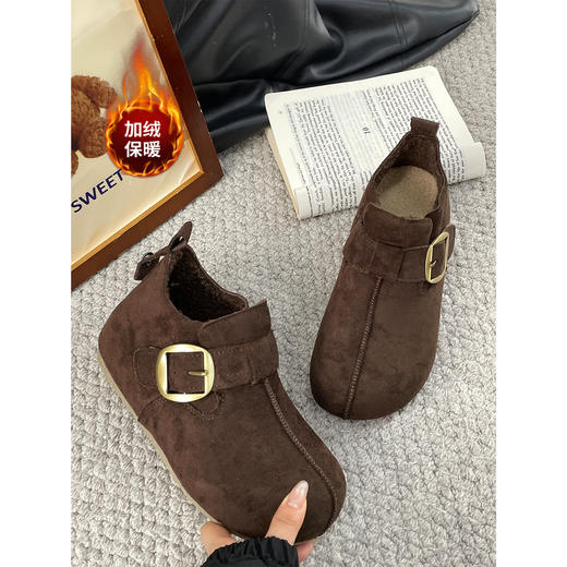 【YW】无忧购 舒适蓄热保暖加绒女款中筒勃肯鞋MIS-5272（截单后3-5天发货) 商品图2