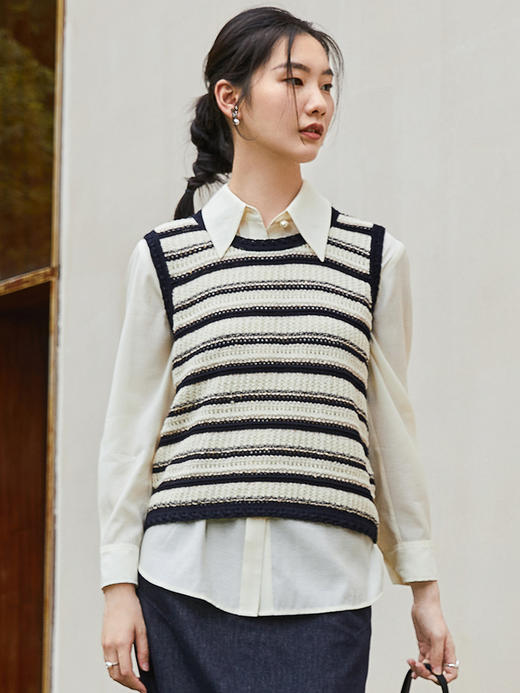 浅薄荷绿垂感衬衫女 2026 春装新品 宽松显瘦透气防晒通勤衬衣 商品图0