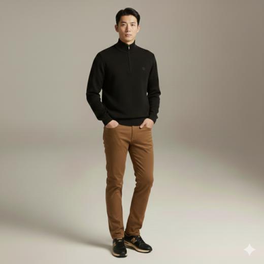 微信25D963-2106休闲贴袋布裤 商品图1