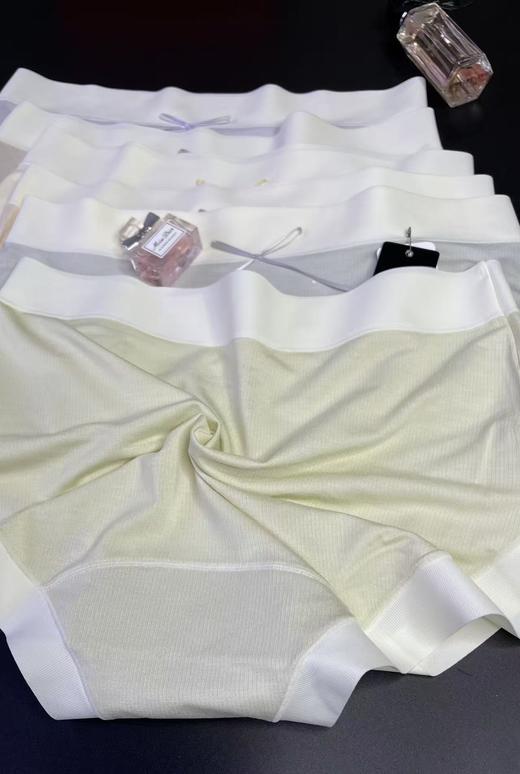 莫代尔提花无痕裤头内裤舒适透气1216022 商品图1