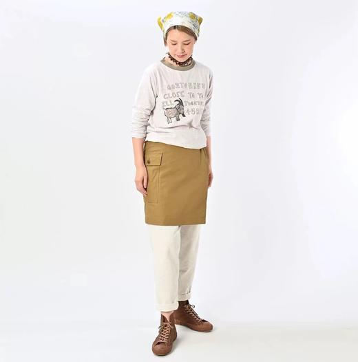 F012480撞色领小羊长袖T恤字母圆领上衣 商品图5