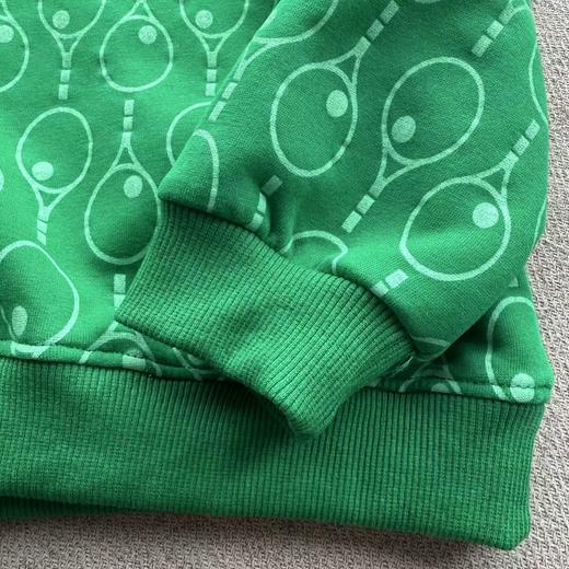 F012444春季2026新款绿色满印圆领套装男女宝宝同款 商品图10