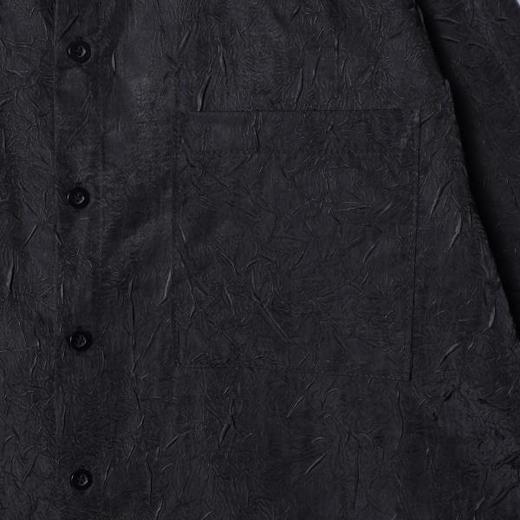 6955SDSA男士秋冬新款痞帅男装潮牌显瘦褶皱设计长袖衬衫百搭时尚上衣 商品图3