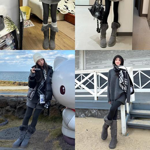 【YW】无忧购雪地靴毛毛厚底保暖靴长筒/低筒两种可选雪地靴（截单后3-5天发货) 商品图8