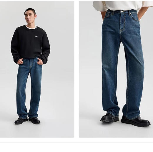 男士Lee原单正品加绒牛仔裤 商品图1