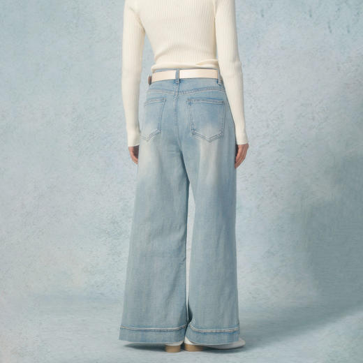 阔腿甩甩牛仔裤-纪念日百货门店同款169265274 商品图2