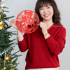 菜菜家半开领羊毛衫 |100%美利诺羊毛，柔软保暖又抬气色/红毛衣 商品缩略图1