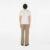 BURBERRY 巴宝莉 男士格纹饰边棉质圆领短袖T恤 白色 8106246 B8764 商品缩略图5