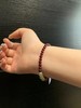 F012467叠戴单戴都很合适富家女和田玉石榴石手链 商品缩略图8