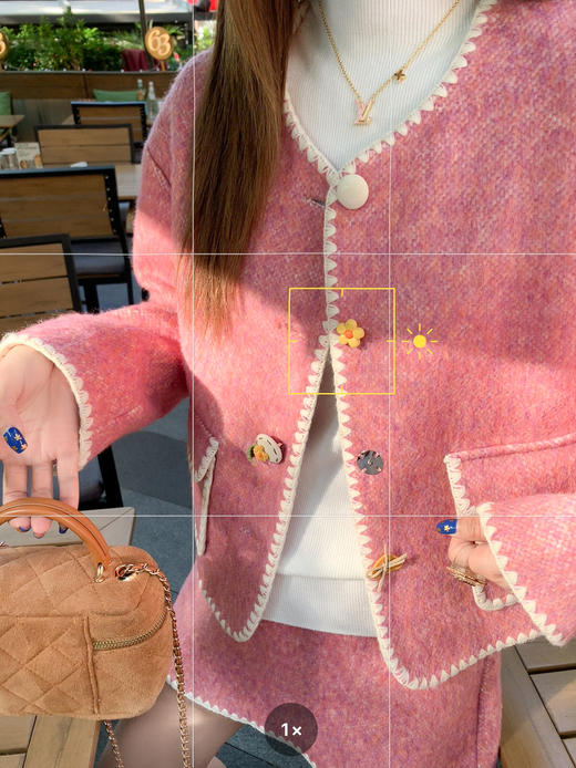 <曾小咸推荐>现货秒杀 ！微信超特价！撞色边小香风外套 日常269.99 立减130 秒杀129.99！！撞色边半裙 日常139.99 立减70 秒杀69.99！！ 商品图5