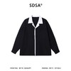 7003SDSA秋冬新款痞帅男装优雅法式叠穿拼接长袖衬衫简约百搭衬衣时尚 商品缩略图1