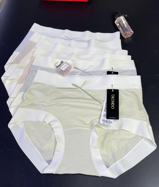莫代尔提花无痕裤头内裤舒适透气1216022 商品图4