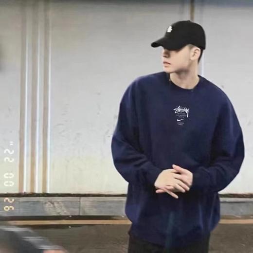 F012424联名款冬季加绒加厚圆领卫衣男女同款 商品图5