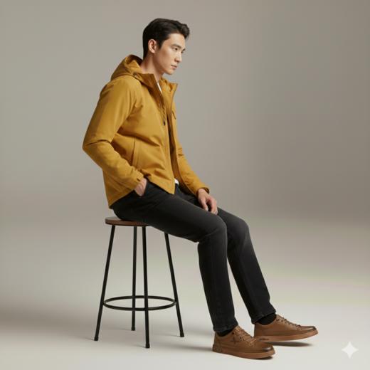 微信25Q957-2106连帽外套/秋款 商品图3