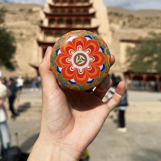 【 飘香敦煌·铁盒熏香蜡烛】敦煌小众香薰蜡烛 花香家用办公室香薰 商品图6