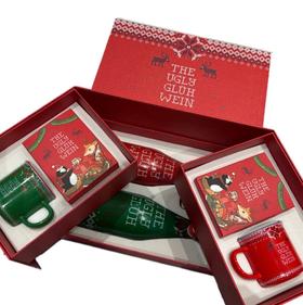 【超市】小丑派对热红酒红绿双支礼盒装750ml*2