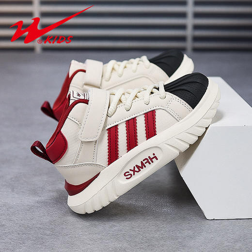 【清仓60元/双】双星儿童青少年潮品经典百搭时尚运动休闲板鞋 商品图4