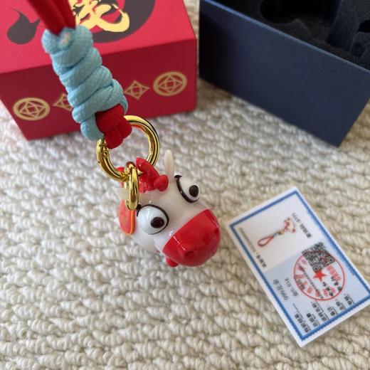 F012469红白配色＋金色配件本命马年“赚元马”挂件 商品图7