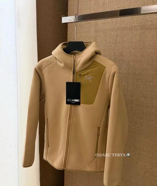 F012445春秋款立领+连帽设计情侣款户外抓绒外套 商品图5