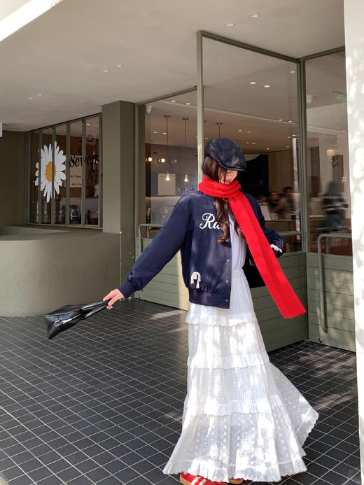 <曾小咸推荐>现货秒杀 ！微信超特价！复古字母刺绣夹棉棒球服 日常289.99 立减140 秒杀149.99！！ 商品图6