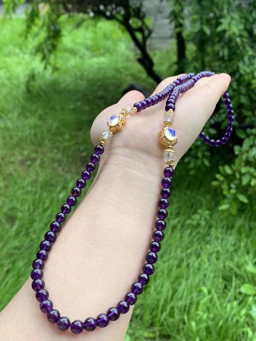 【福利】紫水晶项链 长项链 颈链 手持 附证书 商品图1