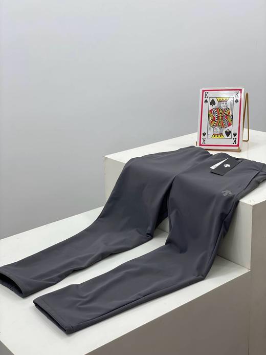 加绒！笛桑特综训男式防水防雨透湿梭织运动松紧腰冲锋软壳长裤 商品图5