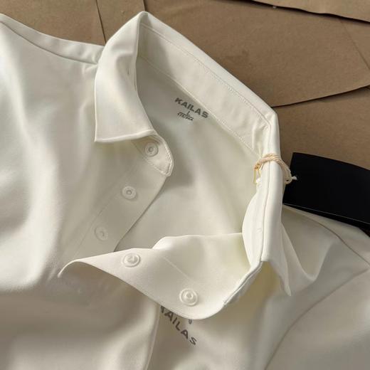 F012411秋冬季精典百搭翻领长袖T恤polo衫男款 商品图6