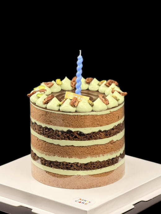 巧克力开心果裸蛋糕 商品图0