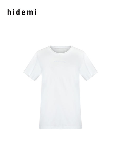 hidemi副线小h 少年感百搭圆领短袖T恤 商品图5