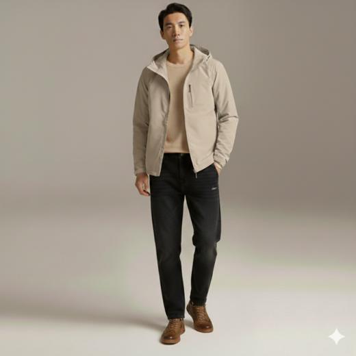 微信25Q957-2106连帽外套/秋款 商品图0