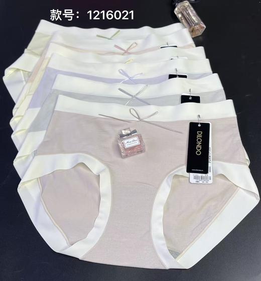 莫代尔提花无痕裤头内裤柔软舒适透气1216021 商品图0