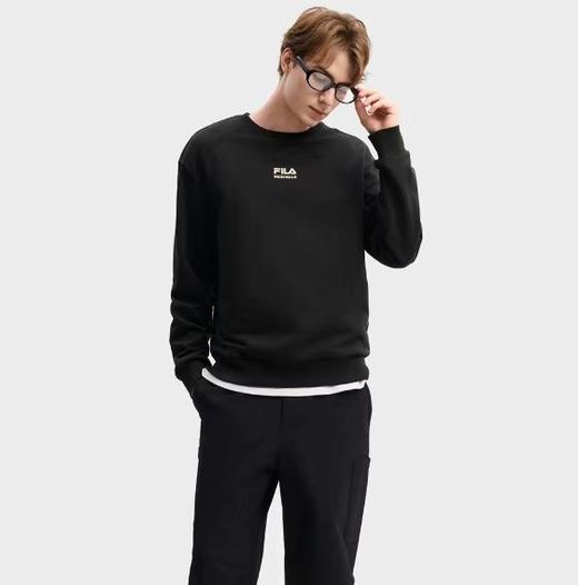 F012403男子套头圆领卫衣2026春新款时尚休闲针织上衣 商品图10