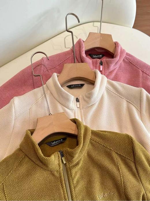 F012432女款户外通勤保暖软壳抓绒衣立领外套 商品图4