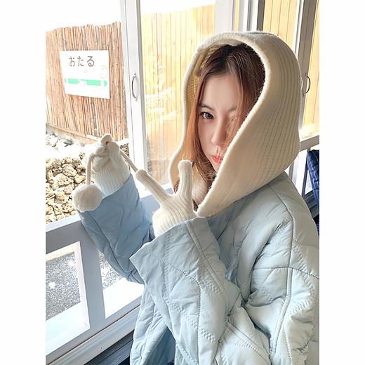 <曾小咸推荐>现货秒杀 ！微信超特价！韩系假两件连帽外套 日常289.99 立减140 秒杀149.99！！ 商品图4