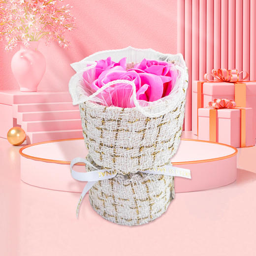 【情人节专属❗️仪式感满满】德芙心语牛奶巧克力礼盒生日新年礼物含花束女友老婆零食年货。jc 商品图2