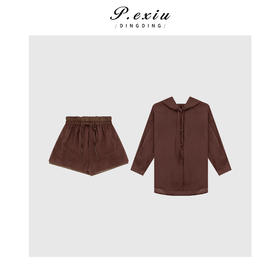 04-2潘依绣丁丁宠粉亚麻通透花苞复古套装Q18323