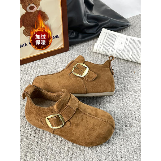 【YW】无忧购 舒适蓄热保暖加绒女款中筒勃肯鞋MIS-5272（截单后3-5天发货) 商品图7